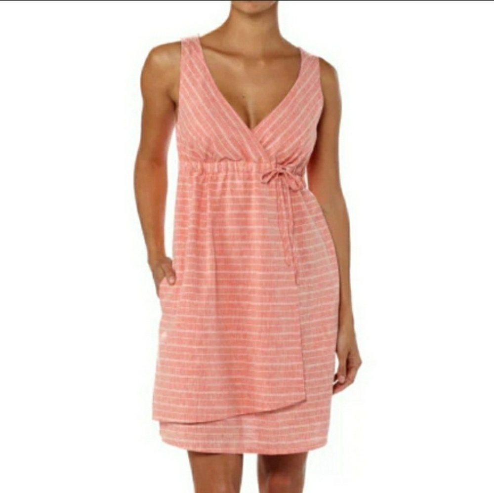 Patagonia Island Hemp Crossover Pink Dress​​​ size 4